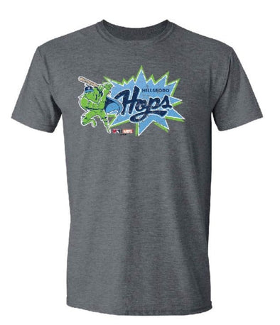 OT Sports Youth Marvel Burst Tee, Hillsboro Hops