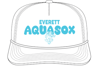 Everett AquaSox Bright Side '47 Hitch Cap