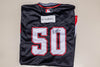 Buffalo Bisons Autographed & Game Worn Sublimated Hockey Black Jersey - Adam Kloffenstein #50 Size 48