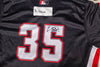 Buffalo Bisons Autographed & Game Worn Sublimated Hockey Black Jersey - Lazaro Estrada #35 Size 46