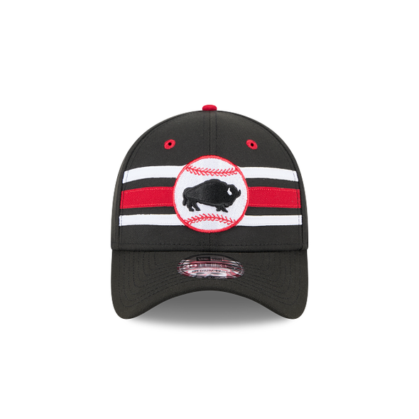 Buffalo Bisons Hockey Black Stripe 3930 Cap