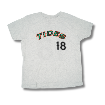 Norfolk Tides Youth Jackson Holliday T-Shirt Jersey