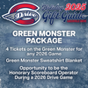 Greenville Drive Green Monster Holiday Package