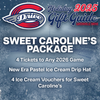 Greenville Drive Sweet Caroline Holiday Package
