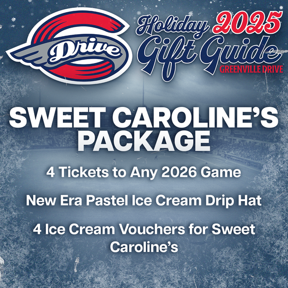 Greenville Drive Sweet Caroline Holiday Package