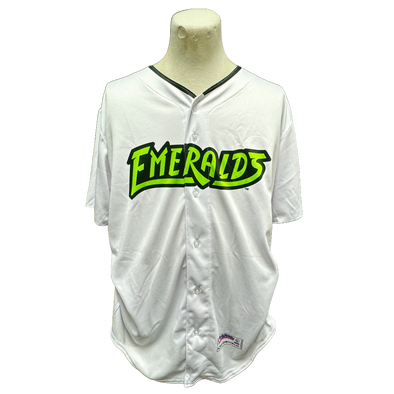 Eugene Emeralds EvoShield Home White Adult Jersey