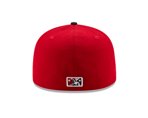 Hickory Crawdads New Era Home 59Fifty Fitted Cap