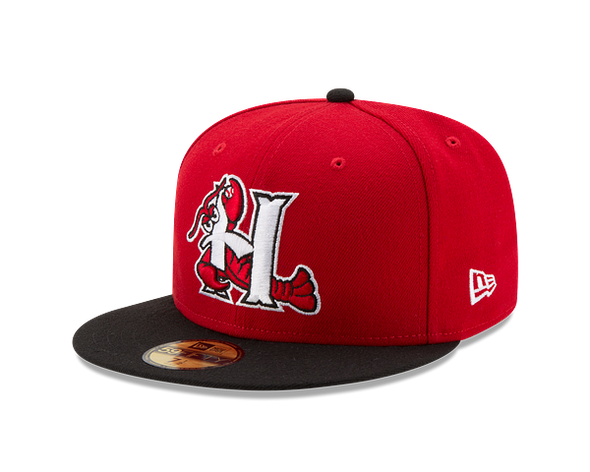 Hickory Crawdads New Era Home 59Fifty Fitted Cap