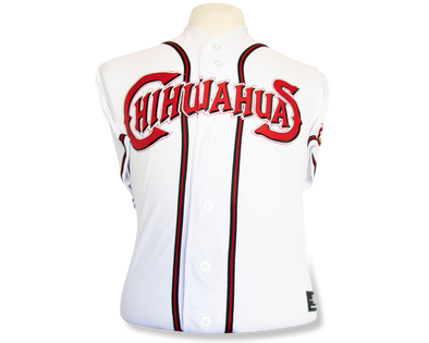 CHIHUAHUAS WOMENS HOME WHITE SUBLIMATED JERSEY- OT SPORTS