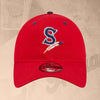 Spokane Indians Kids Red Jr Home Logo Adjustable Cap