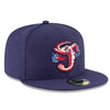 Jacksonville Jumbo Shrimp Official Home On-Field 59Fifty