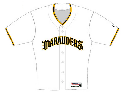 Bradenton Marauders Home White Jersey