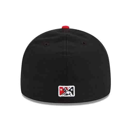 Carolina Mudcats Black New Era 5950 On-Field Cap