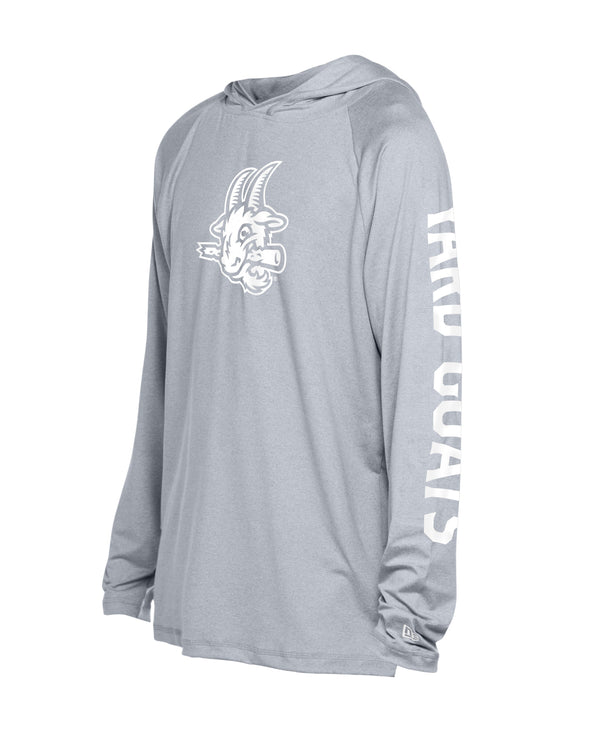 Hartford Yard Goats New Era Hooded Longsleeve Tee