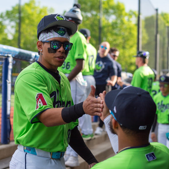 Hillsboro Hops Vine Stripe Headband