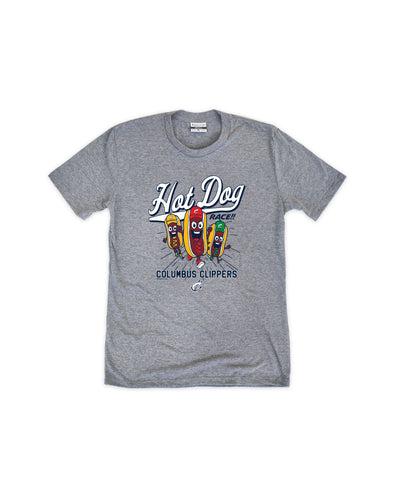 Columbus Clippers Where I'm From Youth Hot Dog Race Tee