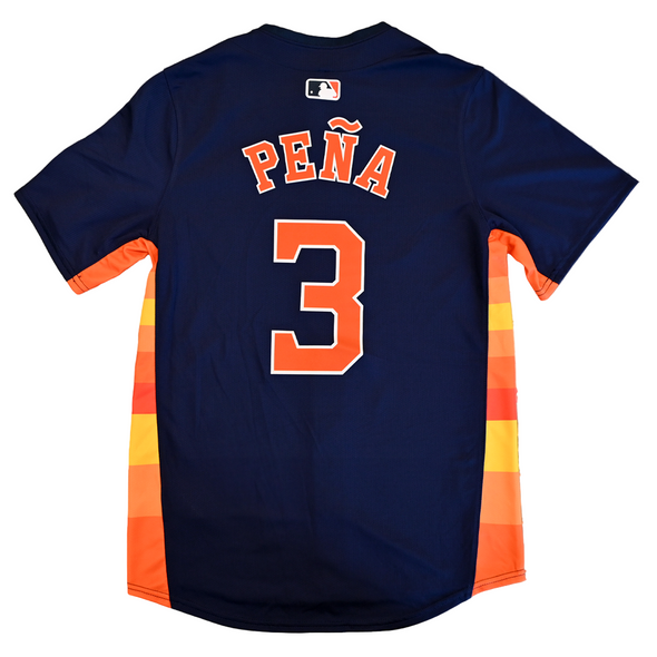 Houston Astros Nike Men's Alternate Replica Pena Jersey