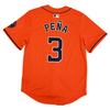 Houston Astros Nike Men's Alternate Replica Pena Jersey