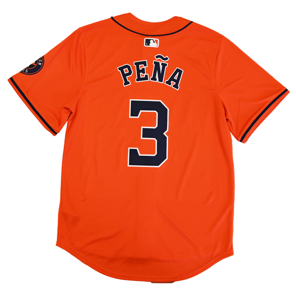 Houston Astros Nike Men's Alternate Replica Pena Jersey