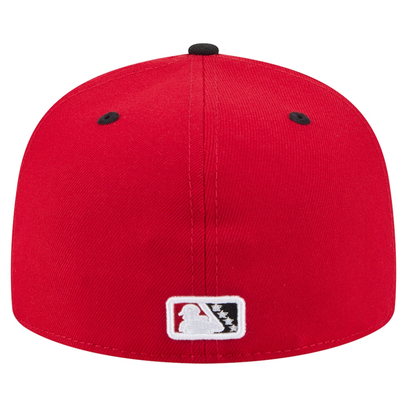 Erie SeaWolves New Era 59FIFTY Howlers Red On-Field Cap