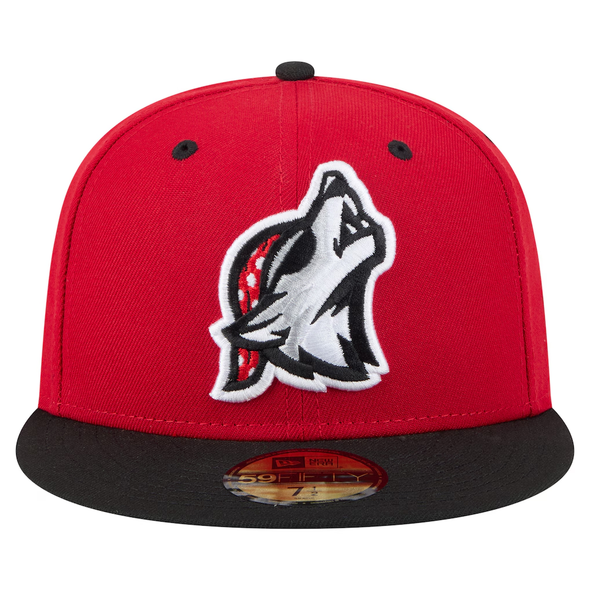 Erie SeaWolves New Era 59FIFTY Howlers Red On-Field Cap