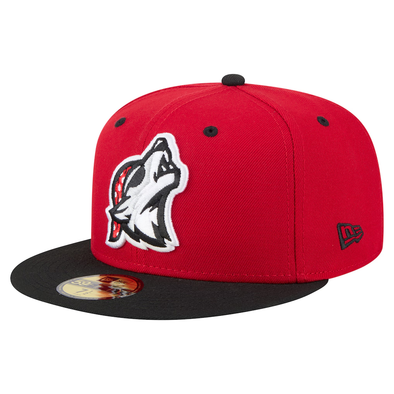 Erie SeaWolves New Era 59FIFTY Howlers Red On-Field Cap