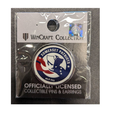 Somerset Patriots ICON Medallion Pin