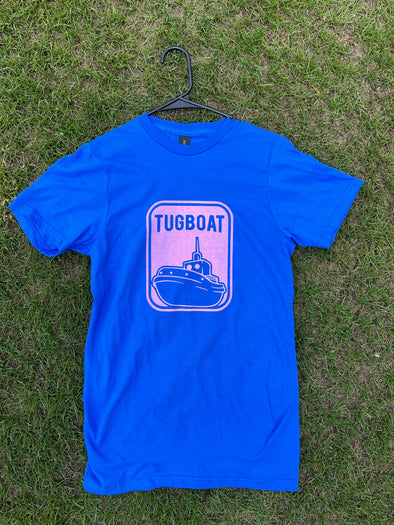 Blue Tugboat Tee