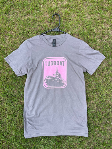 Grey Tugboat Tee