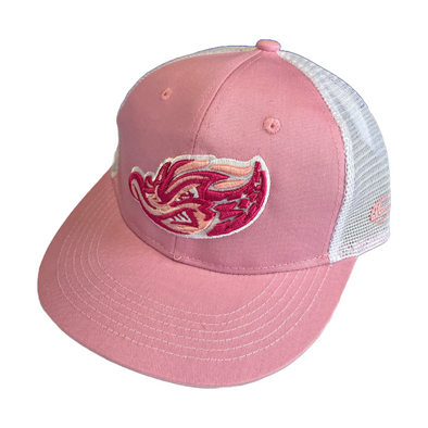 Pink Outfielder Trucker