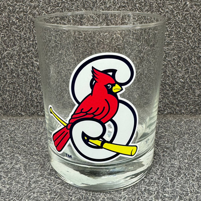 Springfield Cardinals Rocks Glass