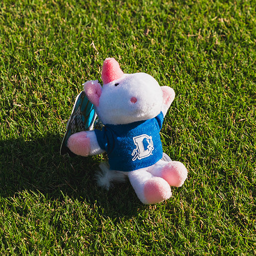 Durham Bulls Mascot Factory Plush Keychain