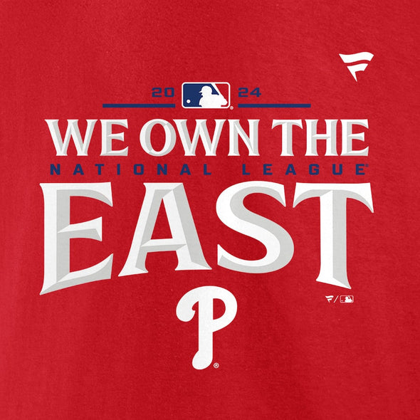 Philadelphia Phillies 2024 National League East Champions Locker Room Tee