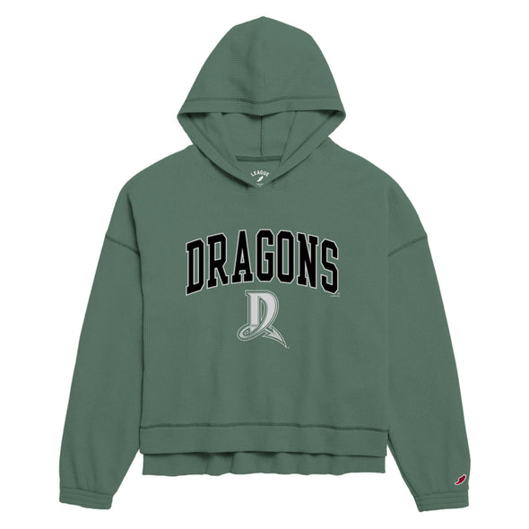 L2 Brands Women's Waffle Oversized Hoodie