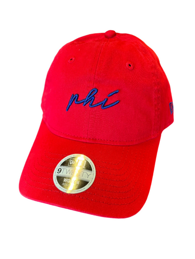 New Era Women's 9Twenty Philadelphia Phillies Red Script Hat