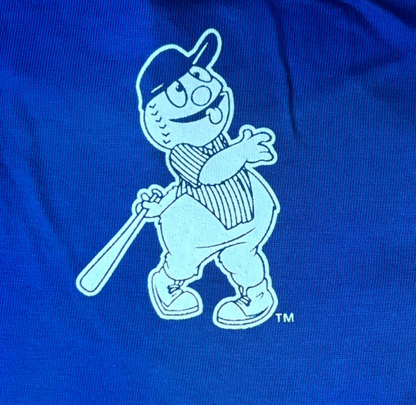 Baseballism Blue Screwball Adult T-Shirt