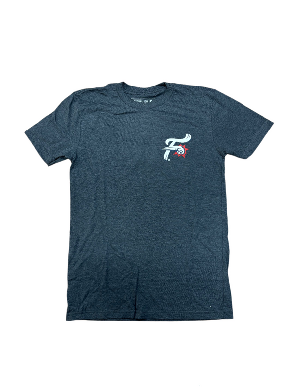 Baseballism Charcoal Stadium Tee