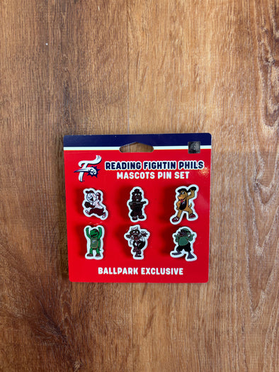 Mascot Acrylic Pin Set