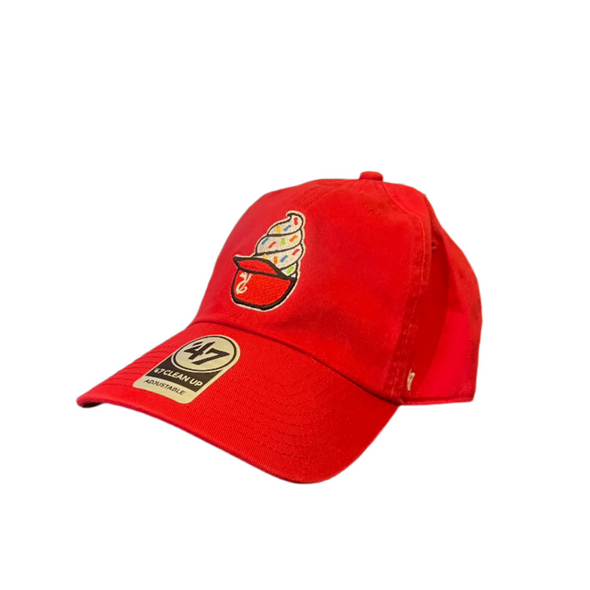 Red Reading Phils Fathered R 47 Brand Ice Cream Hat