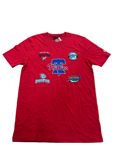 New Era Philadelphia Phillies Red Affiliate T-Shirt
