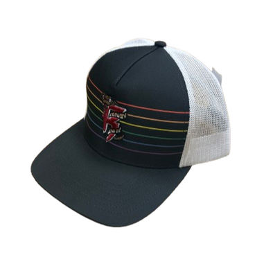 R Logo Black/Prism Adjustable Golf Hat