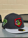 Gwinnett Stripers New Era Grey G 5950 Cap