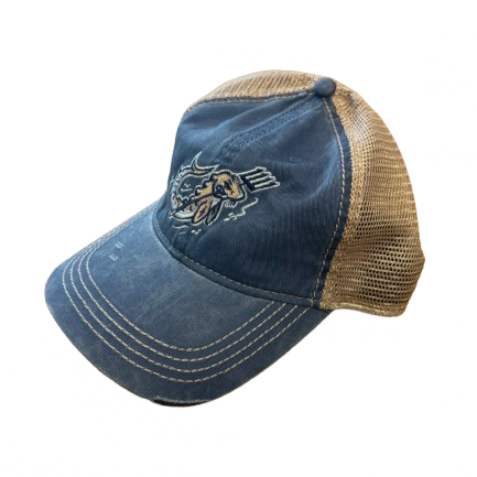 Shantymen Navy/Tea Stain Adjustable Hat