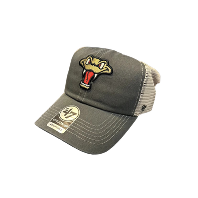 Timber Rattlers ‘47 Brand Charcoal Trawler Clean Up Adjustable Hat