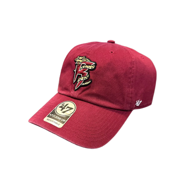 Timber Rattlers ‘47 Brand Cardinal Clean Up Adjustable Hat