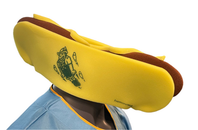Wisconsin Flying Brats Foam Hot Dog Hat