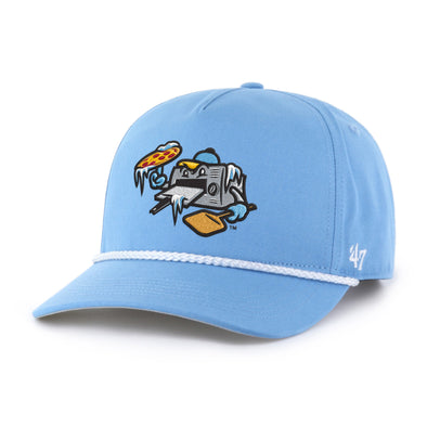 Frozen Pizzas '47 Brand Columbia Blue Rope Hitch Adjustable Hat