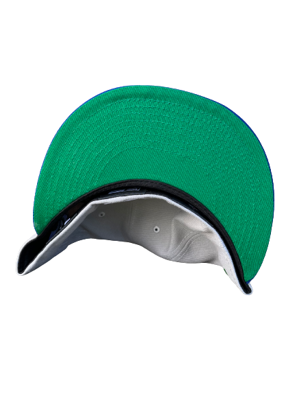 Tacoma Rainiers New Era 59Fifty Gray Royal Blue Green R Cap