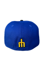 Tacoma Rainiers New Era 59Fifty Royal Yellow R City Cap