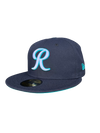 Tacoma Rainiers New Era 59Fifty Navy Teal Cap